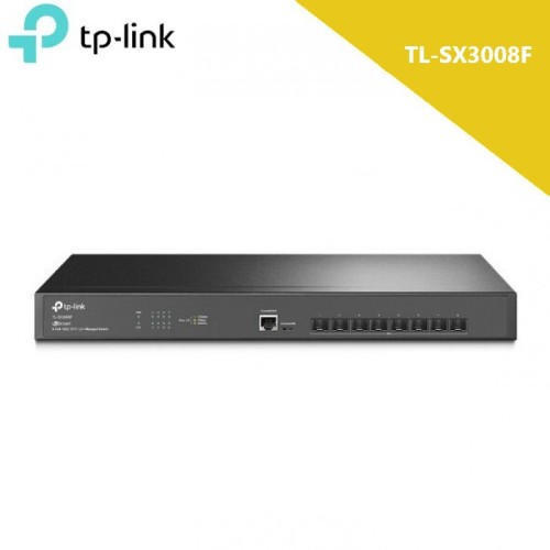 TP-Link TL-SX3008F JetStream 8-Port 10GE SFP+ L2+ Managed Switch