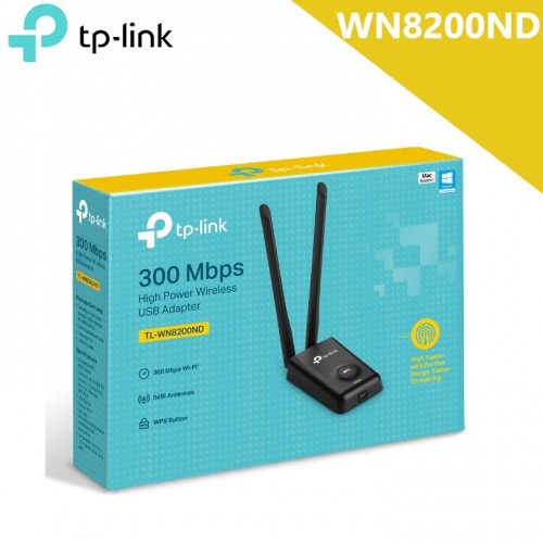 Adaptateur USB sans fil haute puissance TP-Link TL-WN8200ND 300 Mbps