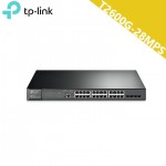 Tp-Link T2600G-28MPS (TL-SG3424P) JetStream 24-Port Gigabit L2 Managed PoE+ Switch with 4 SFP Slots