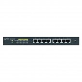 Zyxel 8 port GbE Smart Managed Switch GS1900-8HP