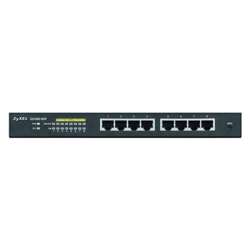 Zyxel GS1900-8HP 8-port GbE Smart Managed Switch