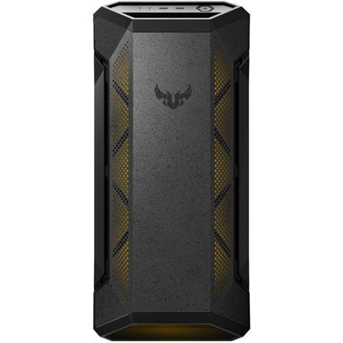 Asus (90DC0012-B49000) TUF Gaming GT501 RGB Tempered Smoked Glass Midi Tower Computer Case