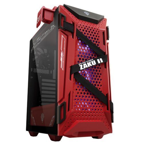 Asus (90DC0044-B49000) TUF Gaming GT301 ZAKU II Edition ATX Mid-Tower Gaming Case