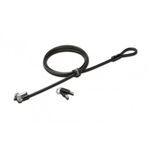 Kensington K64440WW Slim N17 2.0 Keyed Laptop Lock for Wedge-Shaped Slots