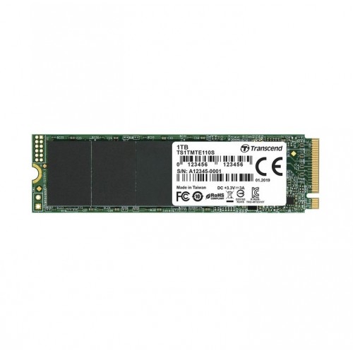 Transcend TS1TMTE110S 1TB NVMe PCIe Gen3 x4 MTE110S M.2 SSD Solid State Drive