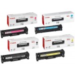 Canon 718 Laser Ink Toner 4 Color Set