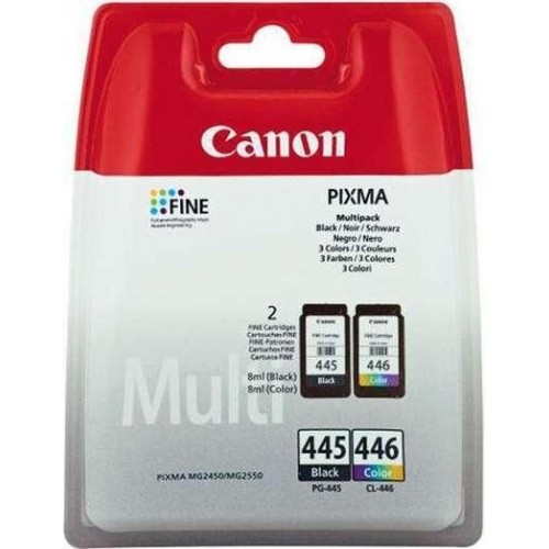 Canon Cl-446 And Pg-445 Ink Cartridges Multipack