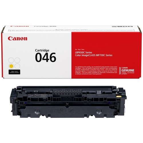 Canon Original 046 Toner Cartridge Yellow
