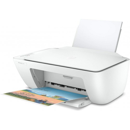 HP (Deskjet 2320) Imprimante tout-en-un, prise USB, impression, numérisation et copie - Blanc