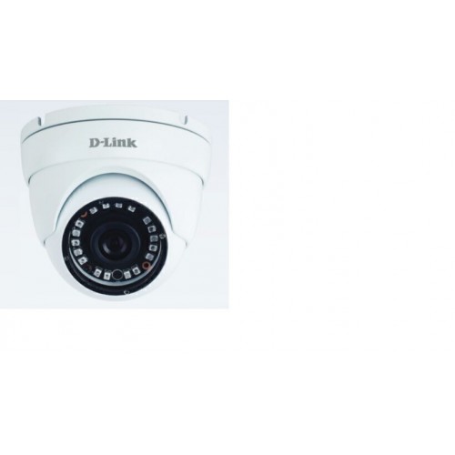 كاميرا D-Link 2 ميجابيكسل كاملة الوضوح داخلية/خارجية PoE Dome DCS-F4612E
