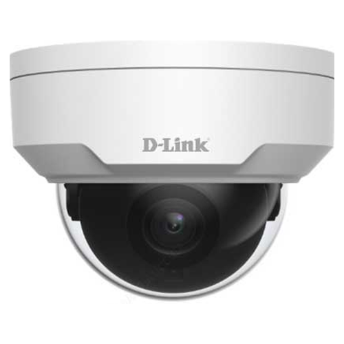 Dôme fixe IR réseau anti-vandalisme 4K D-Link DCS-F5608