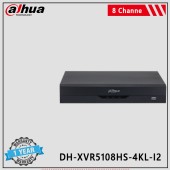 Dahua DH-XVR5108HS-4KL-I2 8 Channel Penta-brid 4K-N/5MP Compact 1U 1HDD WizSense Digital Video Recorder