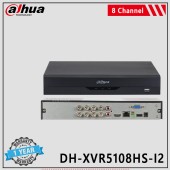 Dahua DH-XVR5108HS-I2 8 Channel Penta-brid 5M-N/1080P Compact 1U 1HDD WizSense Digital Video Recorder