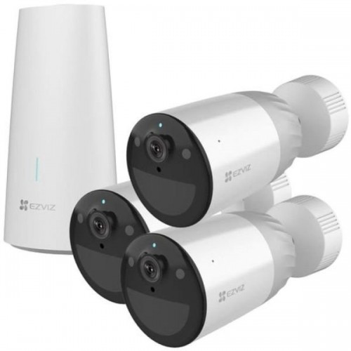 Ezviz BC1-B3 ثلاث كاميرات مع مجموعة محطة أساسية واحدة