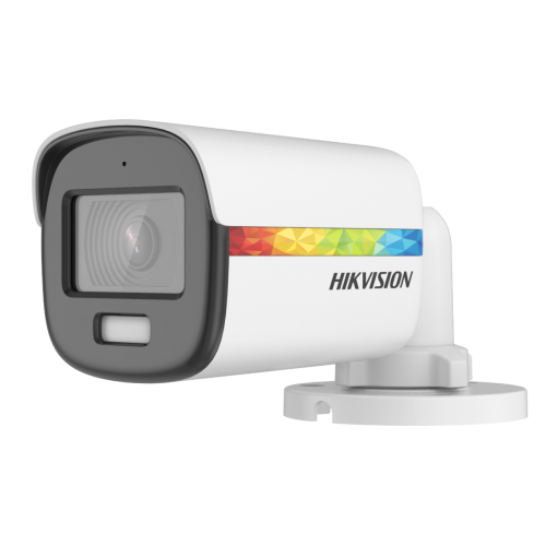 Hikvision (DS-2CE10DF8T-FSLN(3.6mm) 2 MP ColorVu Audio Fixed Mini Bullet Camera