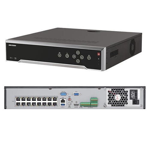 Hikvision (DS-7716NI-K4/16P) 16-ch 1.5U 16 PoE 4K NVR - 303623338