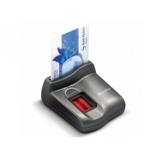 Idemia MSO1350 Biometric USB Smart Card Reader, MSO-1350, Morpho - Grey | MSO1350