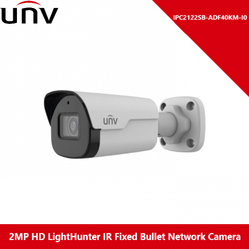 UNV IPC2122SB-ADF40KM-I0 كاميرا شبكية ثابتة بدقة 2 ميجابكسل HD LightHunter تعمل بالأشعة تحت الحمراء