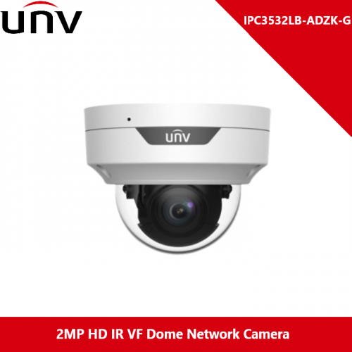Caméra réseau dôme IR VF UNV IPC3532LB-ADZK-G 2MP HD