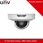 UNV (IPC354SR3-ADNPF28-F) IP mini dome camera , 4MP, 2.8mm, indoor