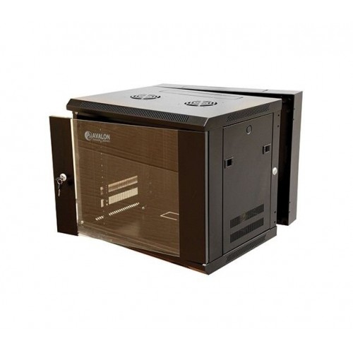 Armoire KD à montage mural Avalon 18U + ventilateur