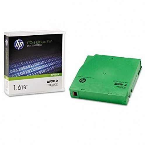 HP LTO4 Ultrium 1.6 تيرابايت خرطوشة بيانات القراءة/الكتابة C7974A