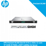 HPE ProLiant DL360 Gen10 4116 2.1GHz 12-core 1P 32GB-R P408i-a 8SFF 2x800w Us Server