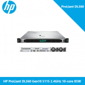 HPE ProLiant DL360 Gen10 5115 2.4GHz 10-core 85W 2P 64G-2R P408i-a 8SFF 2x800W Server