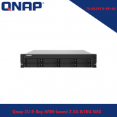 QNAP TS-832PXU-RP-4G 2U 8-Bay ARM-based 2.5G &10G NAS