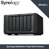 Synology DiskStation DS1621+ 6-Bay NAS Enclosure