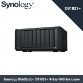 Synology DiskStation DS1821+ 8-Bay NAS Enclosure