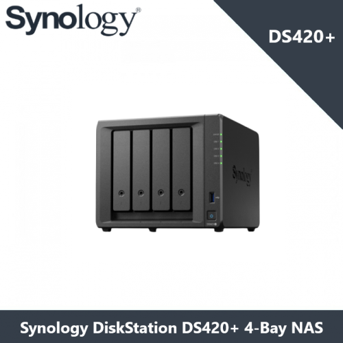Synology DiskStation DS420+ NAS 4 baies