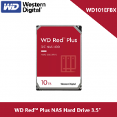 WD 10TB Red™ Plus NAS Hard Drive 3.5" - WD101EFBX 