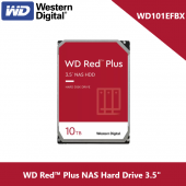 WD Red Plus WD101EFBX 10TB NAS Hard Drive 3.5