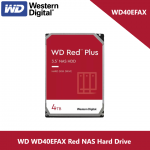 WD 4TB Red NAS Hard Drive - WD40EFAX 