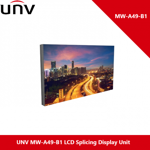 Unité d'affichage d'épissage LCD UNV MW-A49-B1