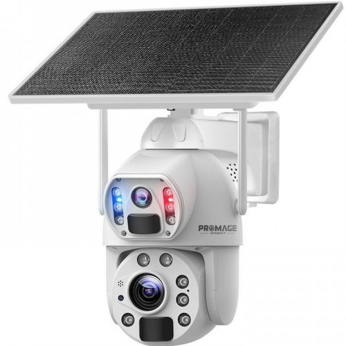 Promage Connect Dual View Solar Battery PTZ 4G version Camera