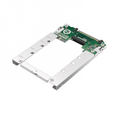 QNAP QDA-UMP4A Use an M.2 PCIe NVMe SSD in a U.2 PCIe NVMe SSD drive bay for QNAP NAS