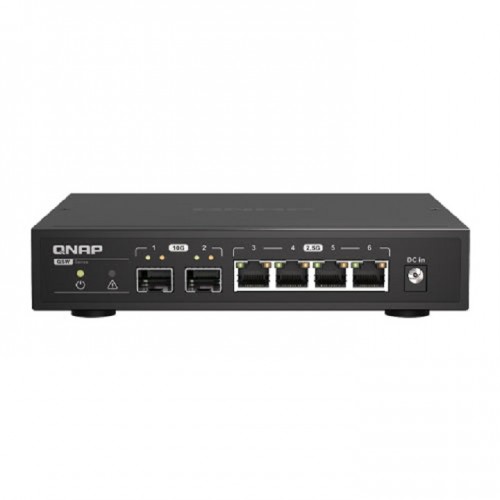 QNAP QSW-2104-2S 8-Port Unmanaged 2.5GbE Network Switch