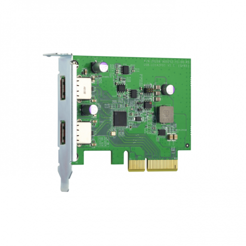 QNAP QXP-10G2U3A USB 3.2 Gen 2 dual-port PCIe Expansion card
