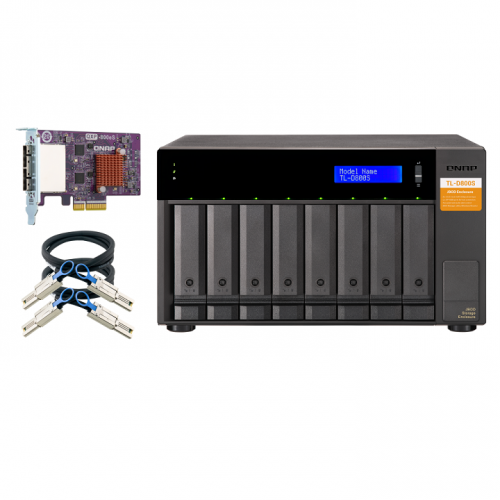 QNAP TL-D800S 8-Bay JBOD Enclosure