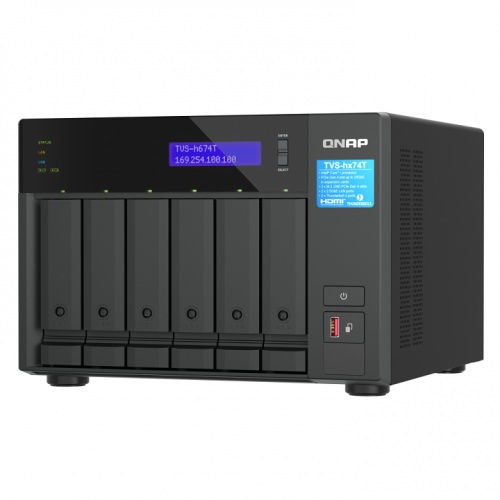 QNAP TVS-H674T 6 Bay High-Speed Desktop NAS