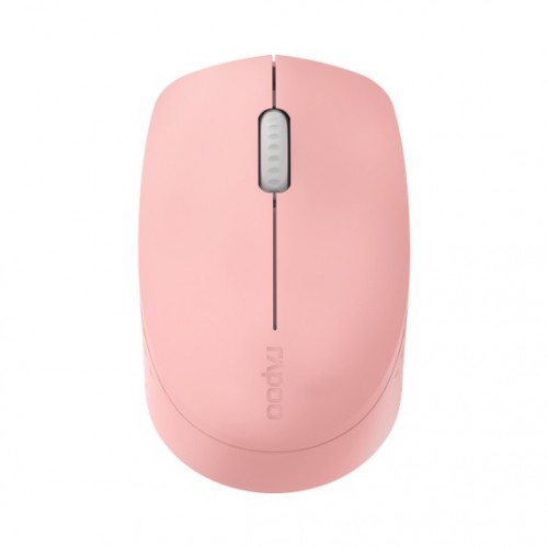 Rapoo M100 Multi-mode Wireless Silent Optical Mouse Pink - 18183