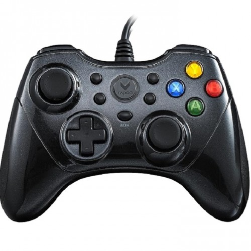 Rapoo V600 E-Sports Vibration Game Pad- Black - 14113