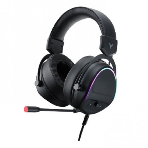 Rapoo VH650 Wired Gaming Headset Virtual 7.1 Channel 50MM Sound Unit RGB Backlit Headphone - Black - 11865