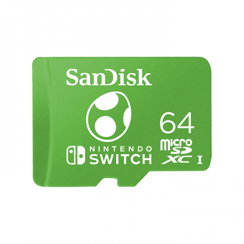 SanDisk 64GB SDSQXAO-064G-GN6ZN Nintendo-Licensed Memory Cards For Nintendo Switch - Green