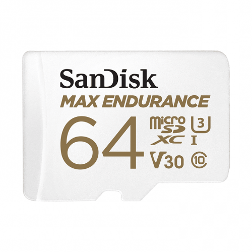 SanDisk 64GB SDSQQVR-064G-GN6IA MAX ENDURANCE microSD Card