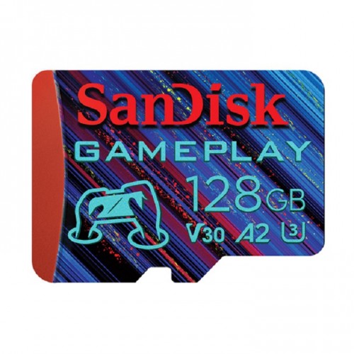 SanDisk 128GB SDSQXAA-128G-GN6XN Gameplay microSD Memory Card