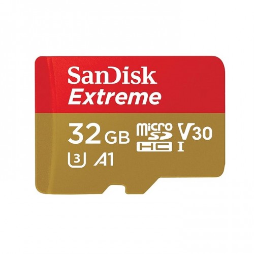 SanDisk 32GB SDSQXAF-032G-GN6MN Extreme microSD UHS-I U3 A2 100MB/s