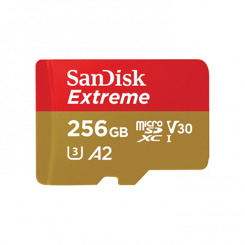 SanDisk 256GB SDSQXAV-256G-GN6MN Extreme microSDXC UHS-I CARD